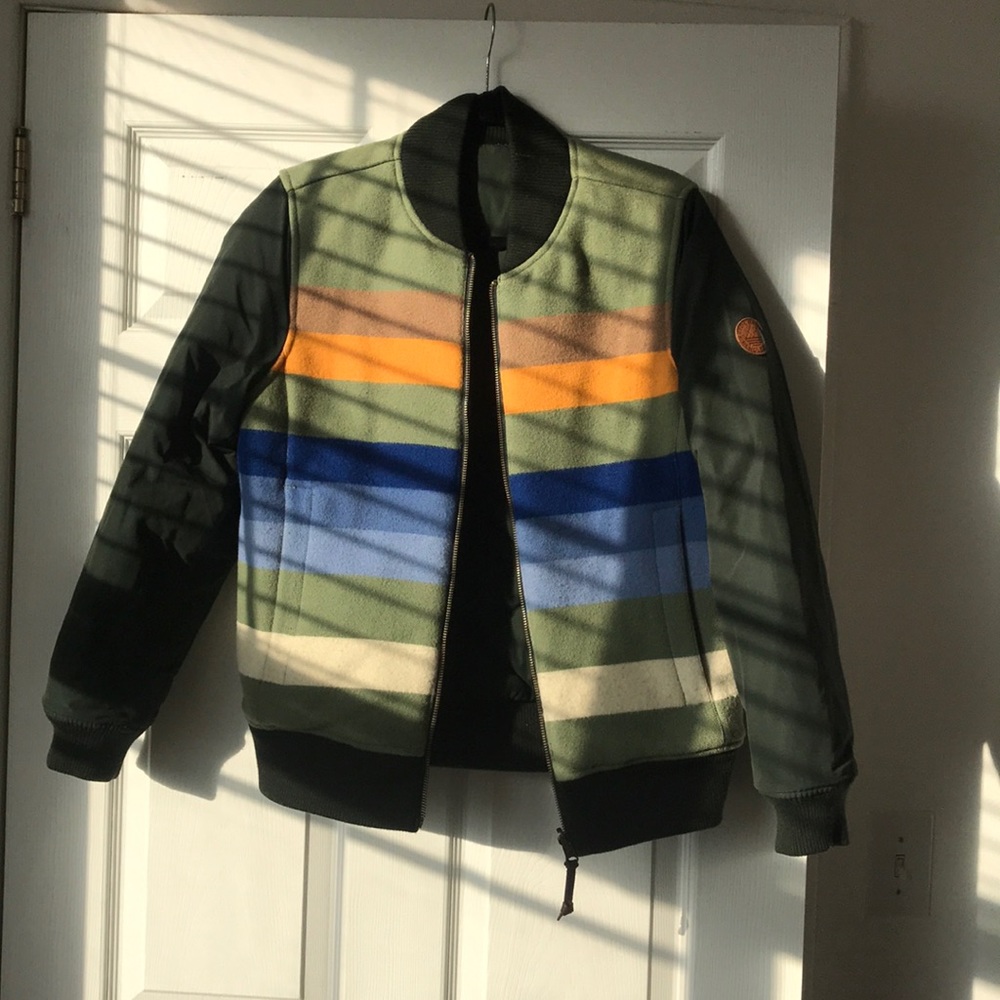 Eddie Bauer x Pendleton reversible jacket